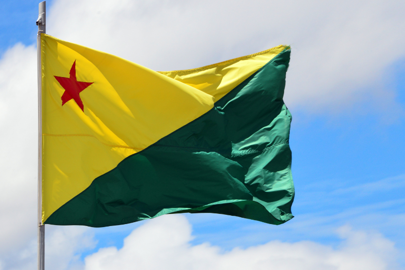 melhor escola de Rio Branco bandeira do Acre