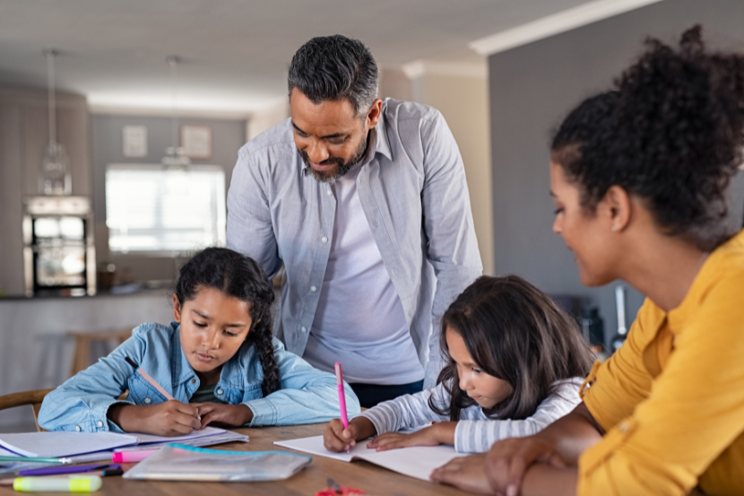 como montar rotina de estudos pais estudando com as filhas