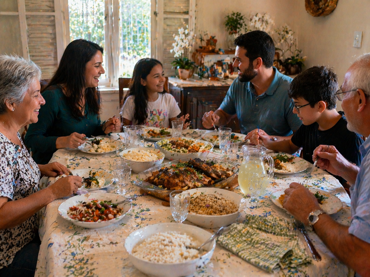 mensagem de páscoa 2026 para imprimir almoço de páscoa em família